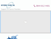 Tablet Screenshot of hydroviron.com